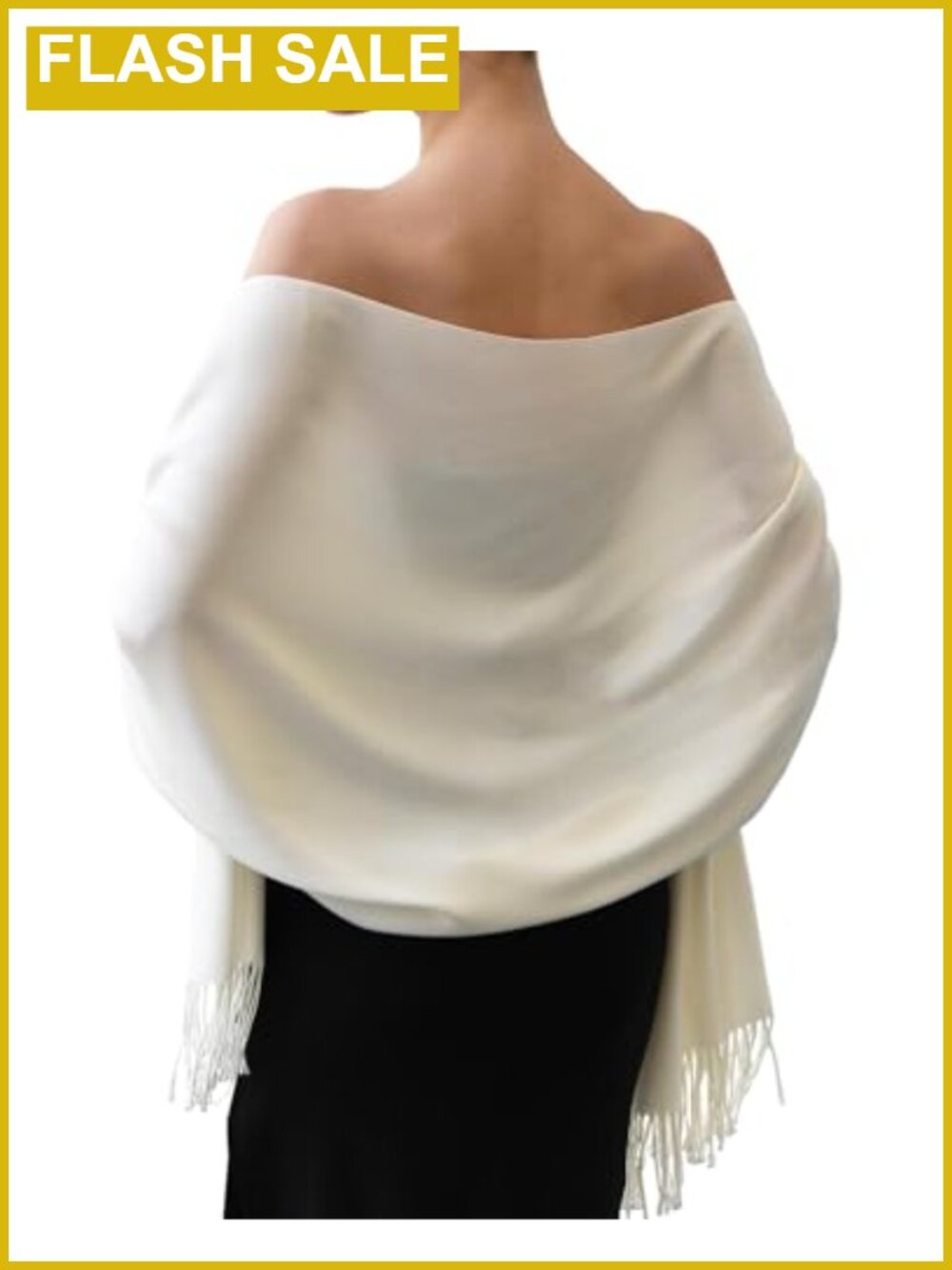 FURTALK Women's Soft Shawl Wrap Scarf Wedding Travel Pashmina